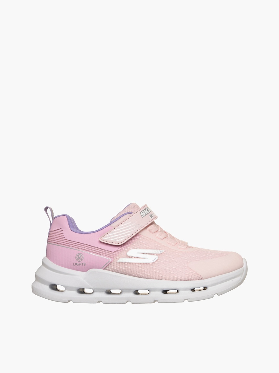 GLIDE-STEP LIGHTS Hook and Loop Sneakers