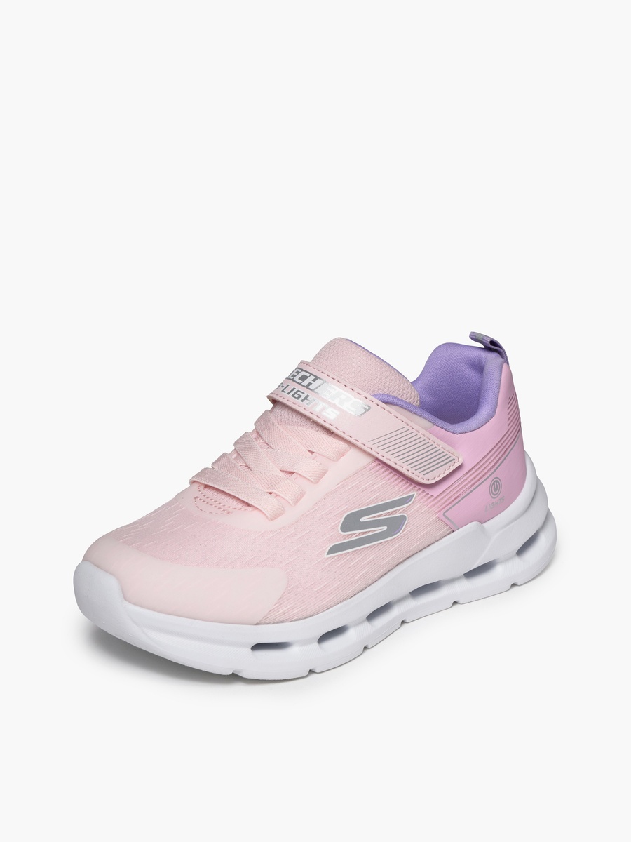 GLIDE-STEP LIGHTS Hook and Loop Sneakers