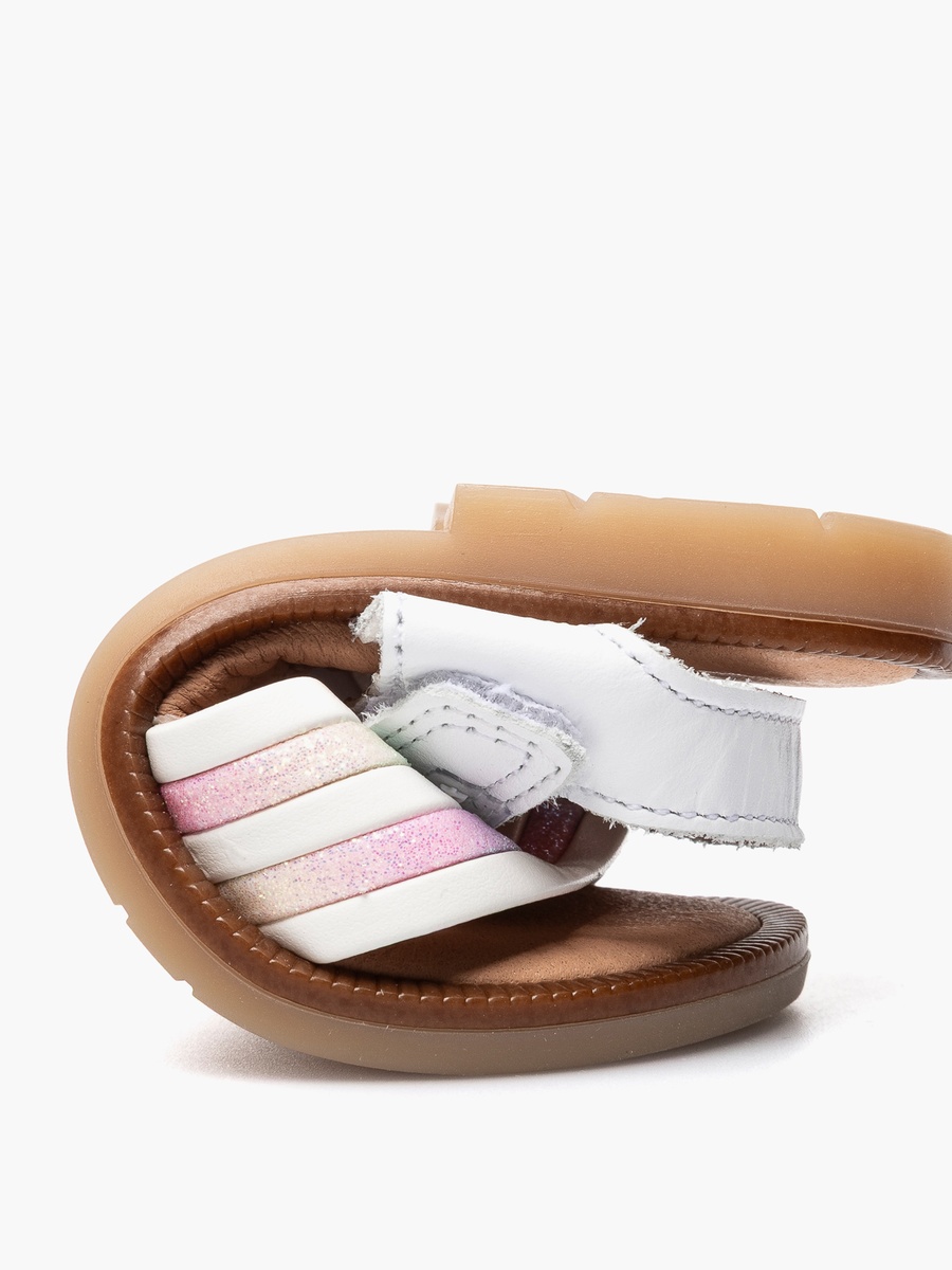 Sandals with Hook and Loop Closure