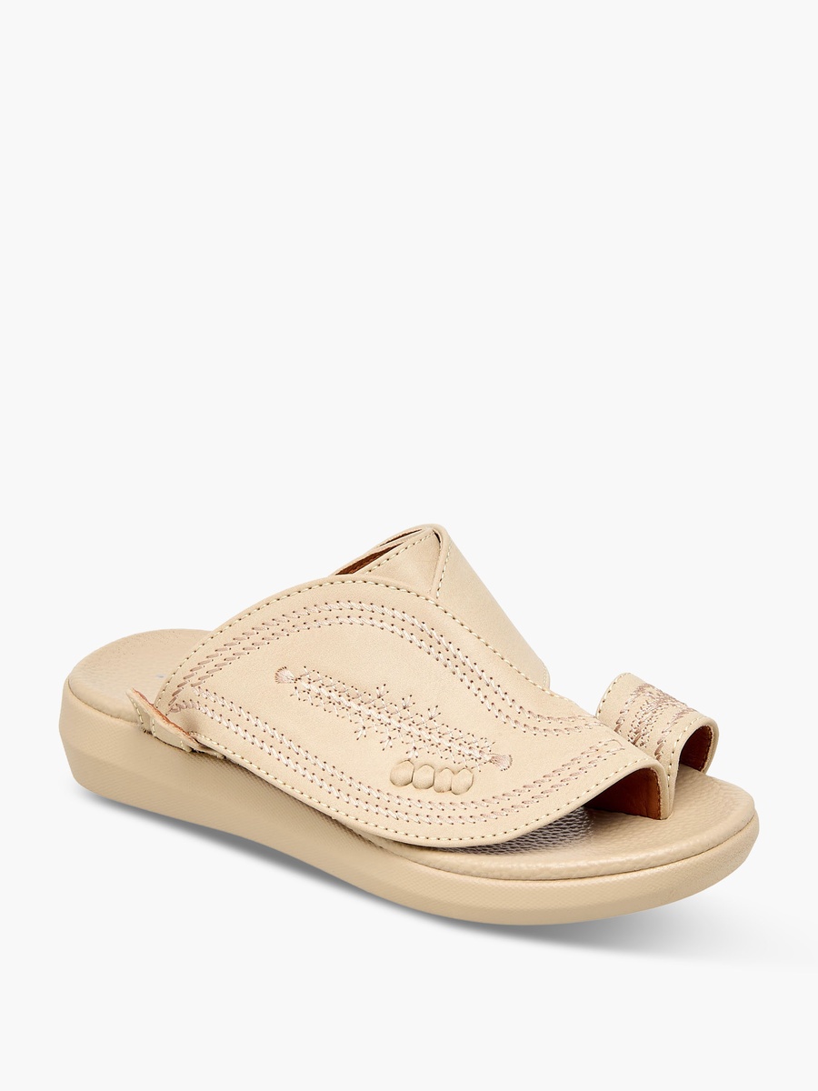 Toe Loop Detail Arabic Sandals