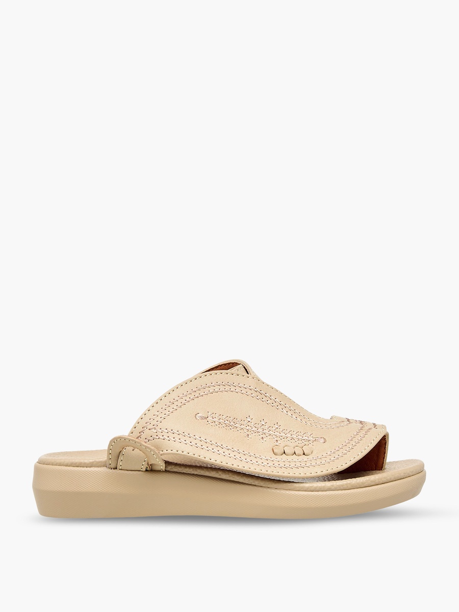 Toe Loop Detail Arabic Sandals