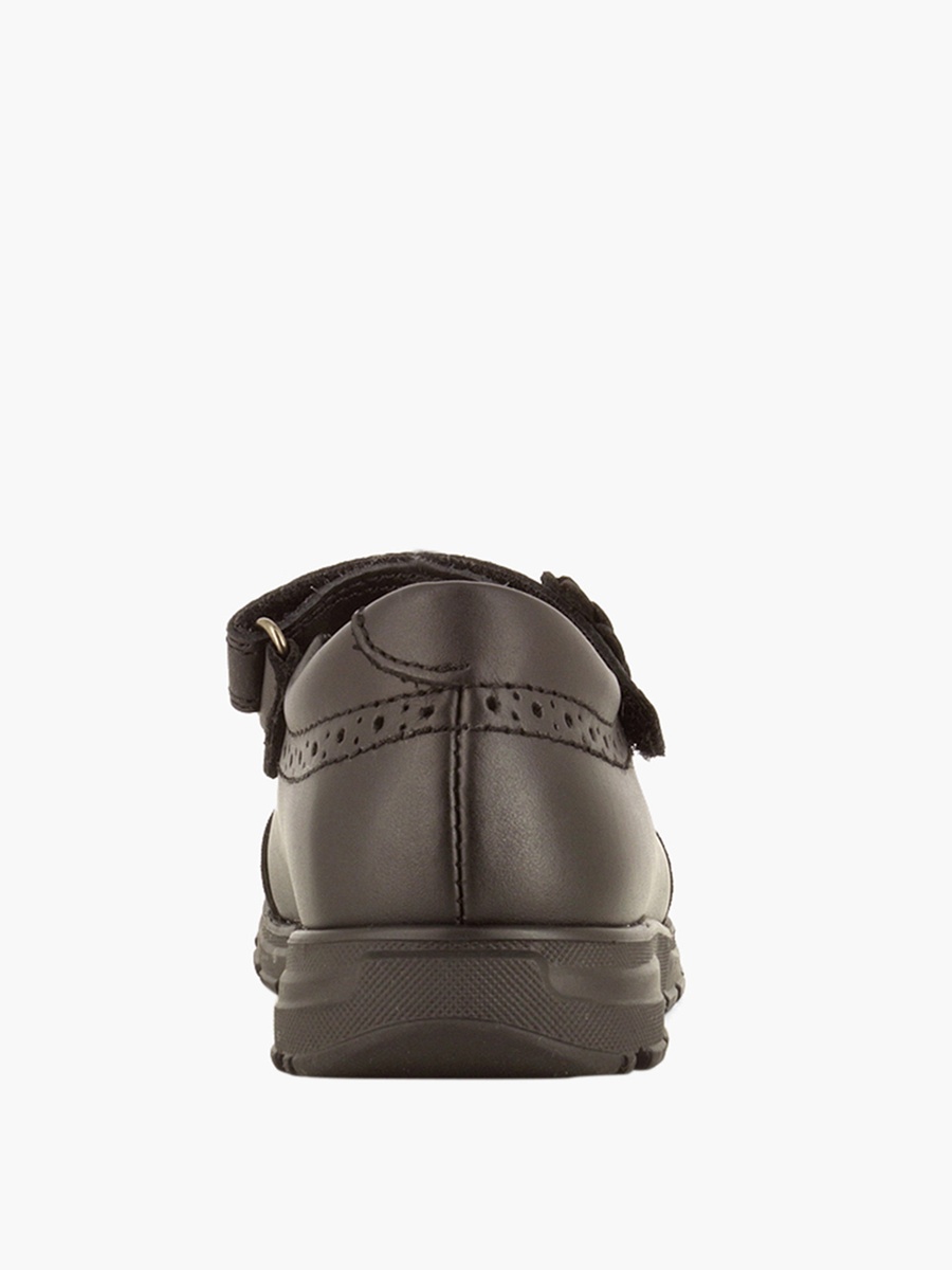 Mary Jane Shoes with Hook and Loop Closure