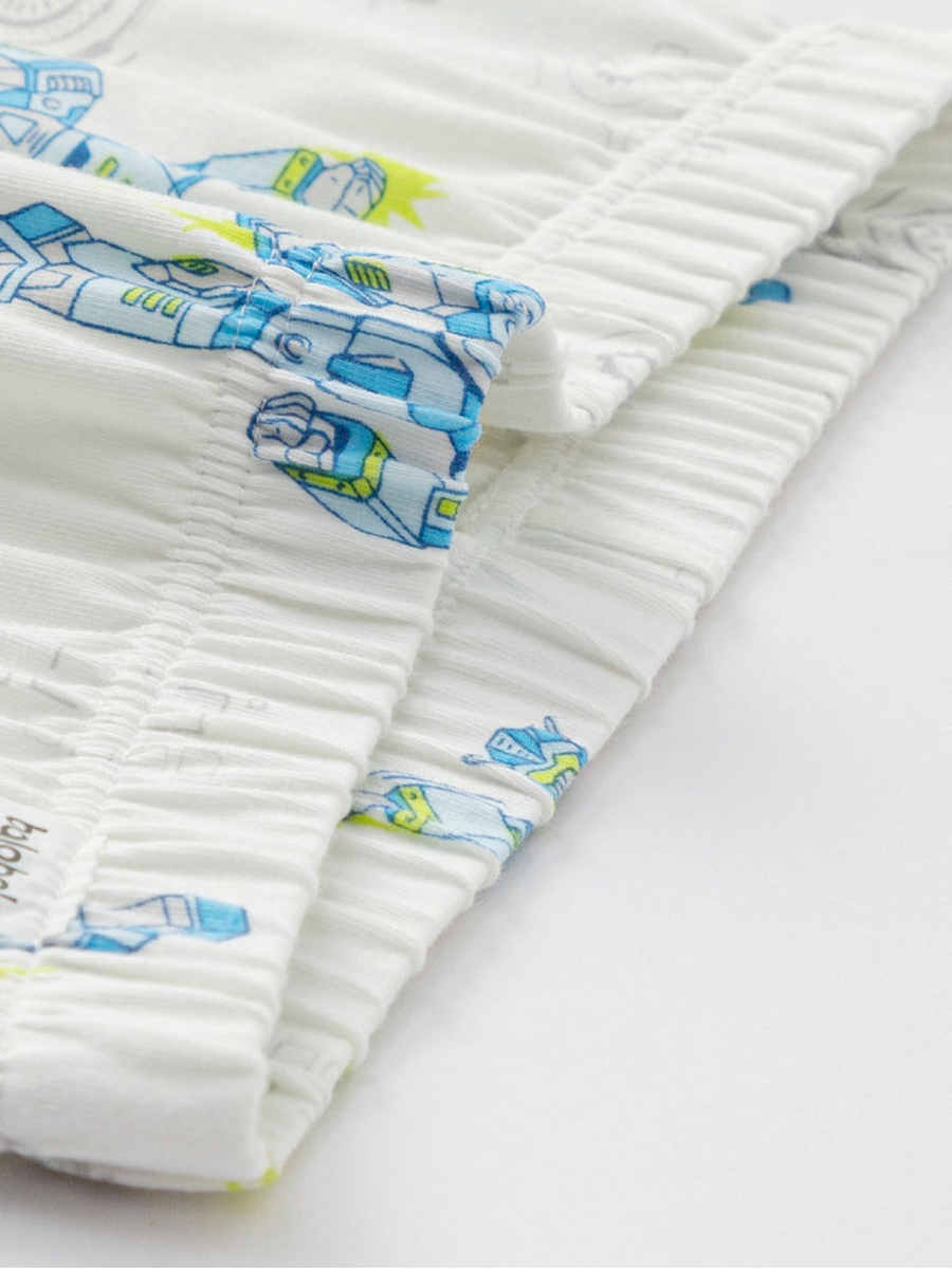 Pajama Set with Cartoon Print