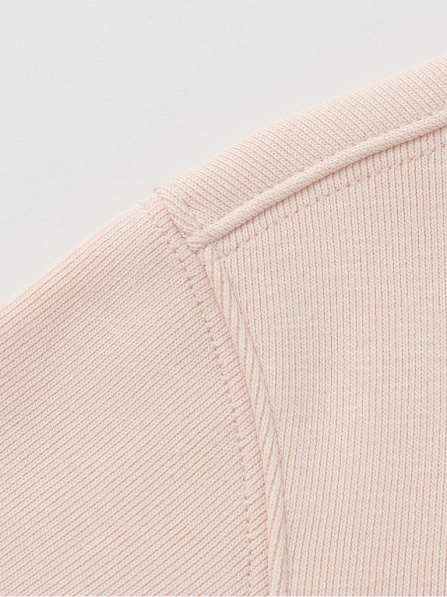 Sweatshirt with Front Bunny Embroidery