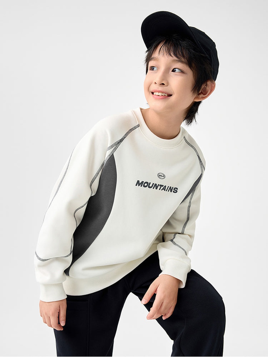 Contrast Colored Sweatshirt