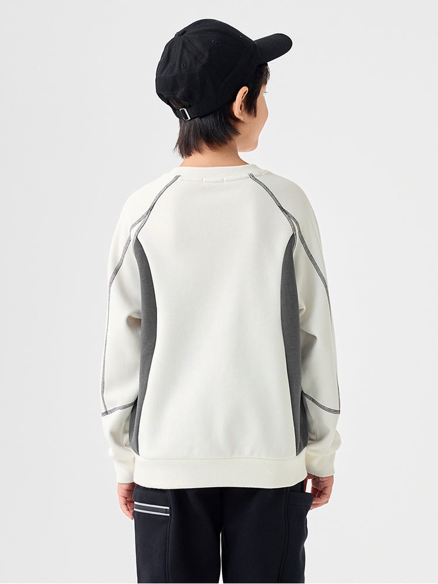Contrast Colored Sweatshirt