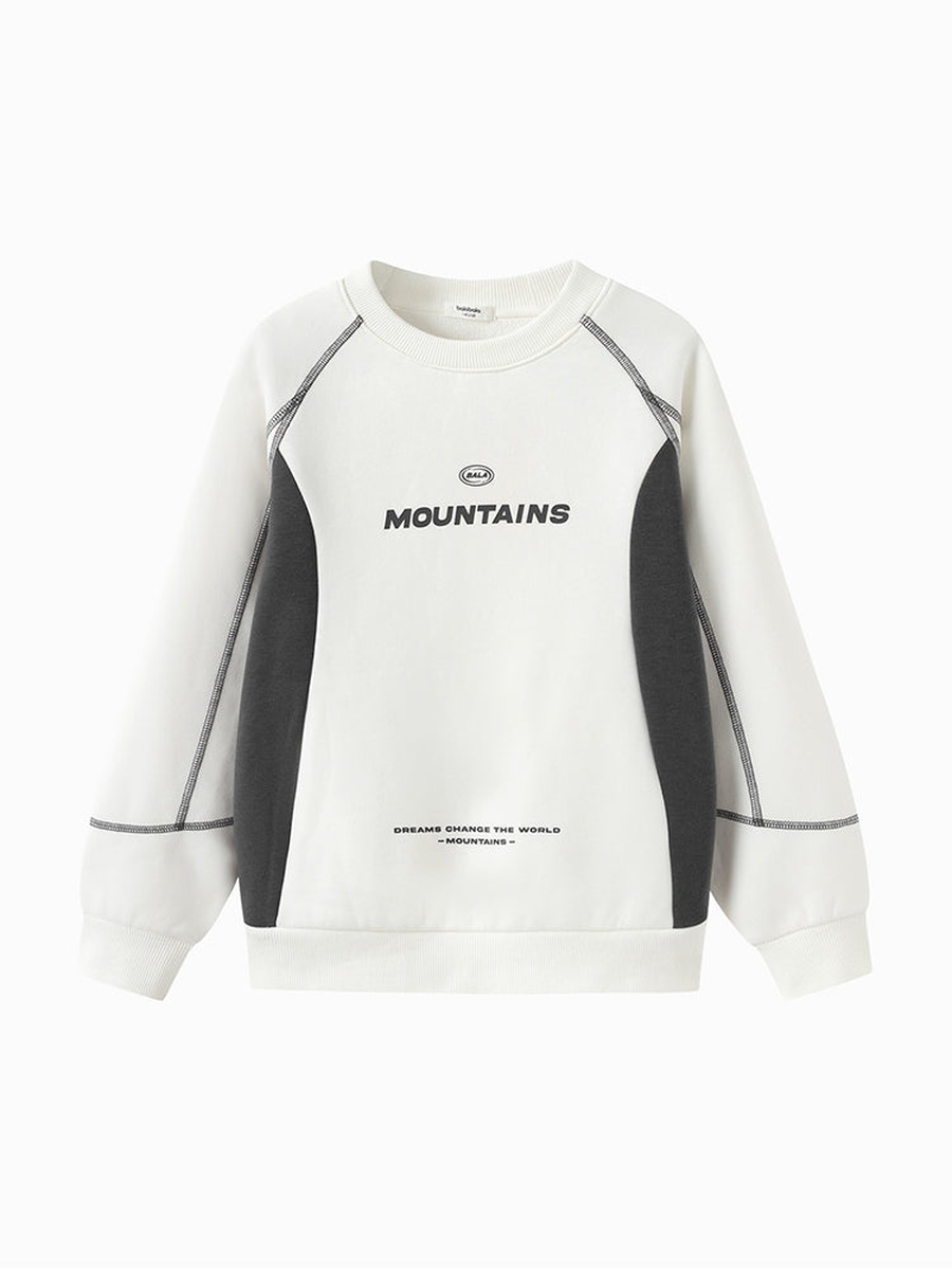 Contrast Colored Sweatshirt
