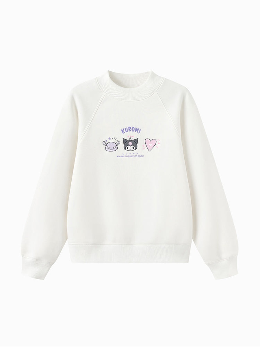 Sweatshirt with Embroidery