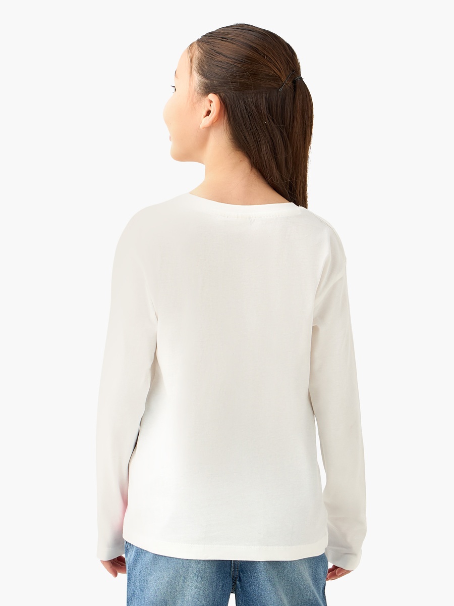 Crew Neck Long Sleeves T-Shirt with Graphic Print
