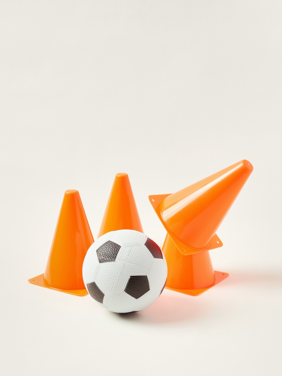 Football Trainer Playset with 4 Cones