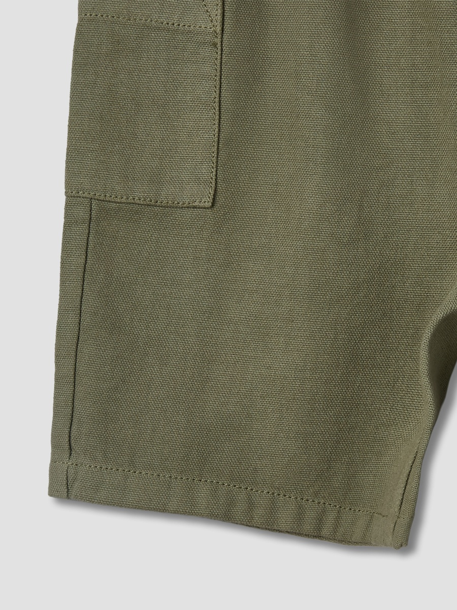 Drawstring Waist Shorts with Pockets