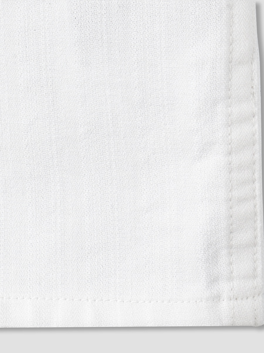 Short Sleeves Shirt with Tiger Embroidery