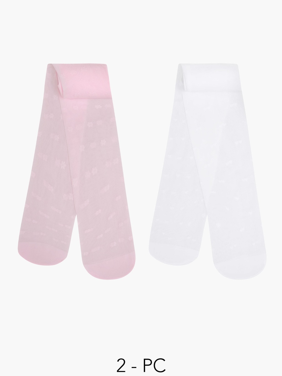 Pack of 2 Tights with Print