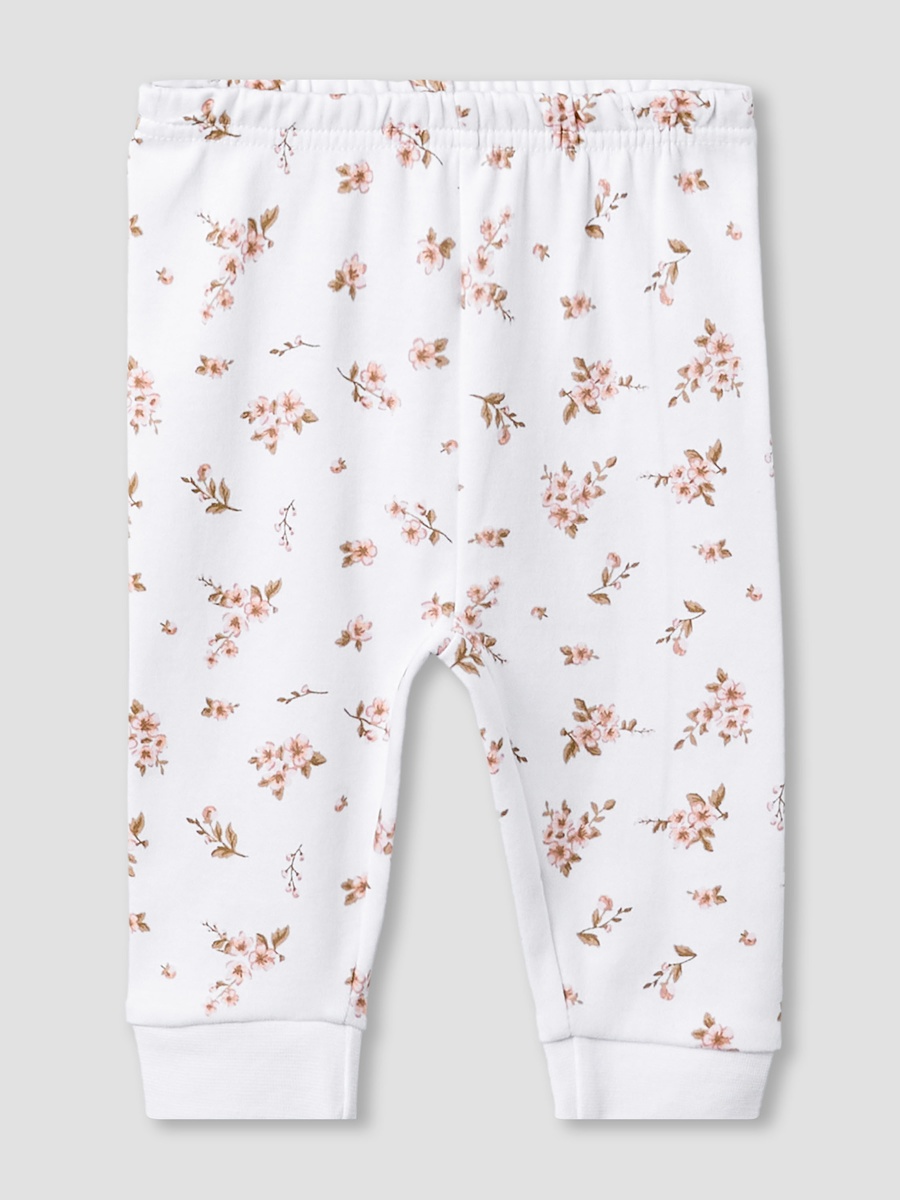 Pack of 3 Cotton Round Neck Long Sleeves Pyjama Set with Floral Print