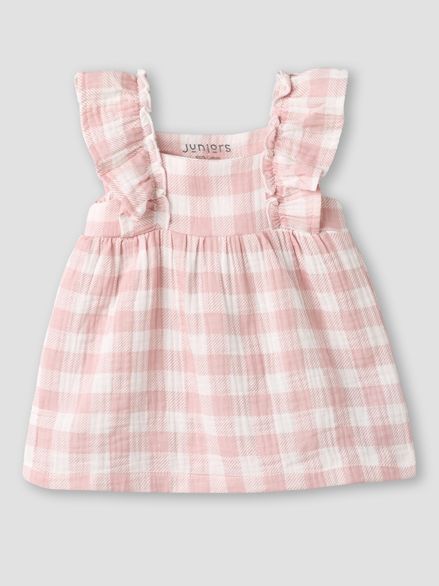 Square Neck Sleeveless Dress with Bloomers