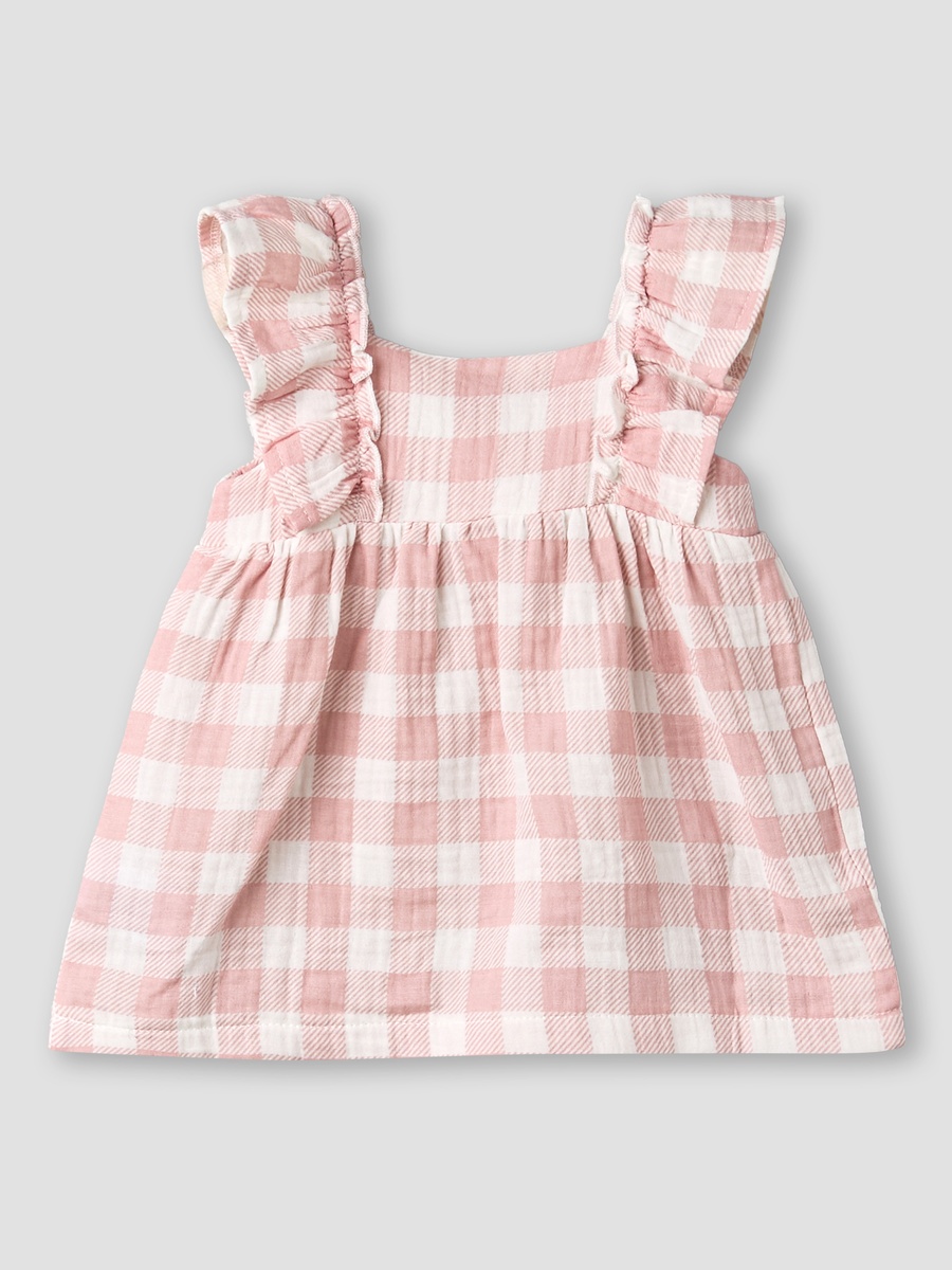 Square Neck Sleeveless Dress with Bloomers