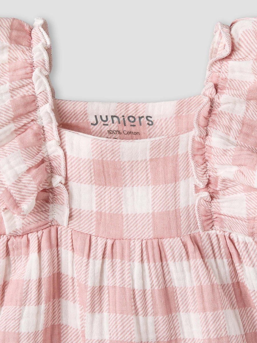 Square Neck Sleeveless Dress with Bloomers