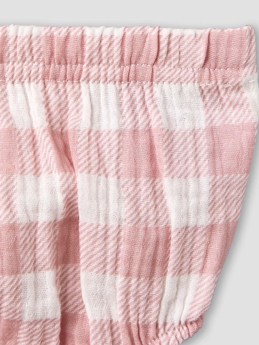Square Neck Sleeveless Dress with Bloomers