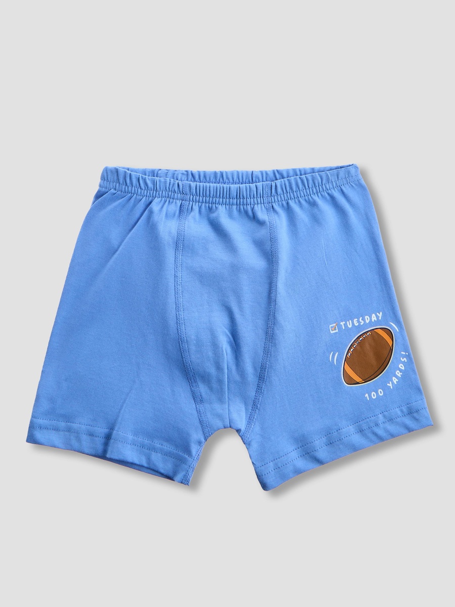 Pack of 7 Cotton Boxers with Print