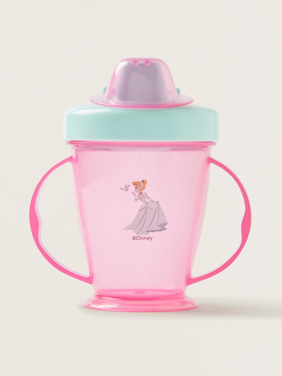 Princess Cinderella Print Spill Proof Sippy Cup
