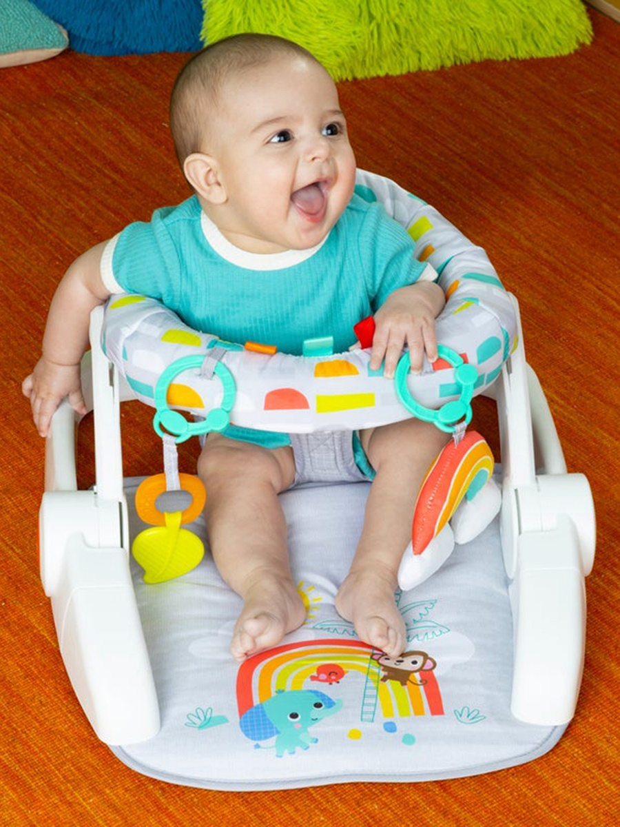 2-in-1 Giggle Station Floor Seat