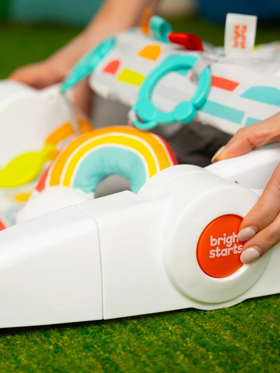 2-in-1 Giggle Station Floor Seat