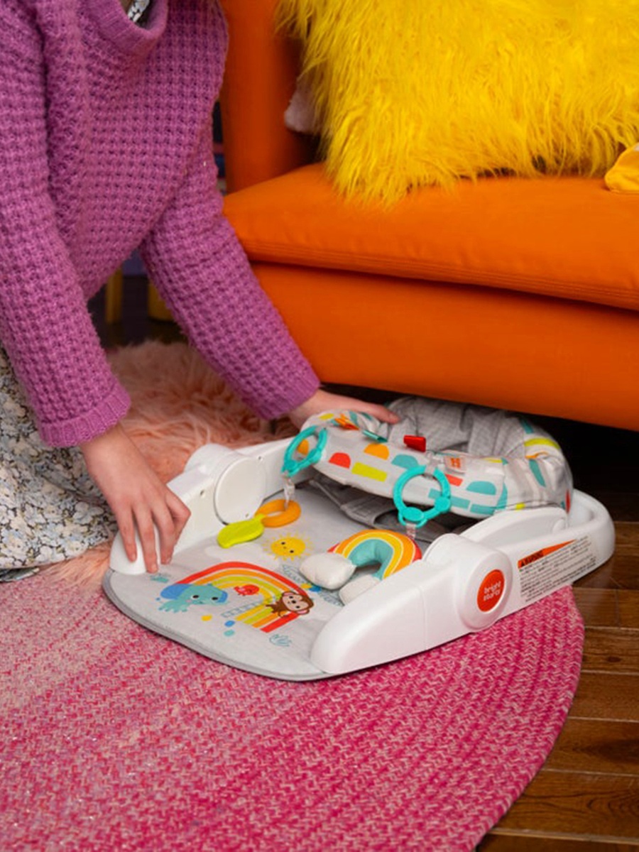 2-in-1 Giggle Station Floor Seat
