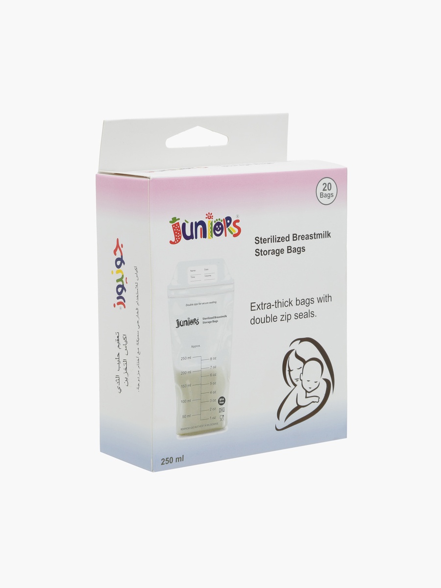 20-Piece Breast Milk Storage Bag Set