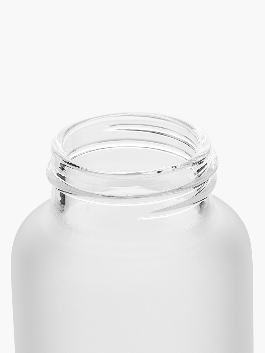 Ducky Love Print Glass Feeding Bottle - 240 ml