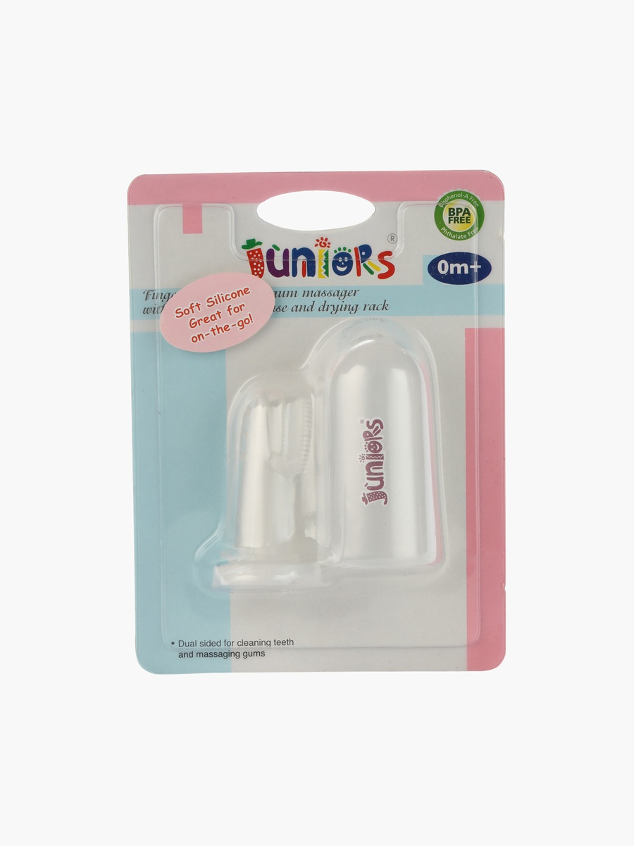 Finger Tip Tooth Brush and Stand