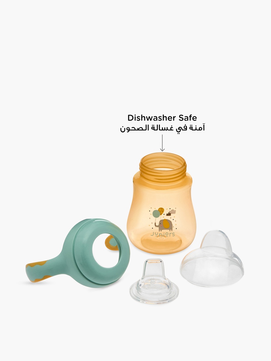 كوب بنقشات وفوهة ناعمة ومقبض - 250 مل