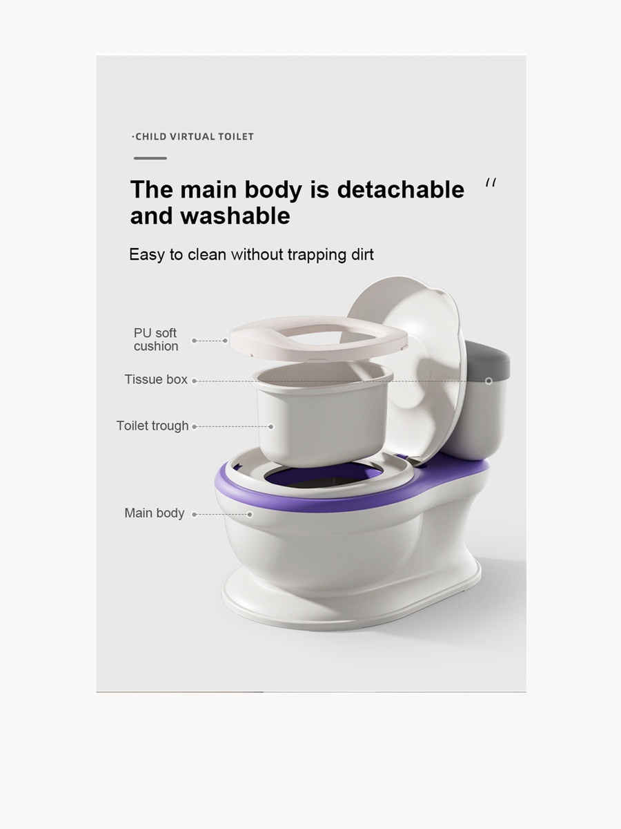 Alfie Potty Seat with Flushing Sound