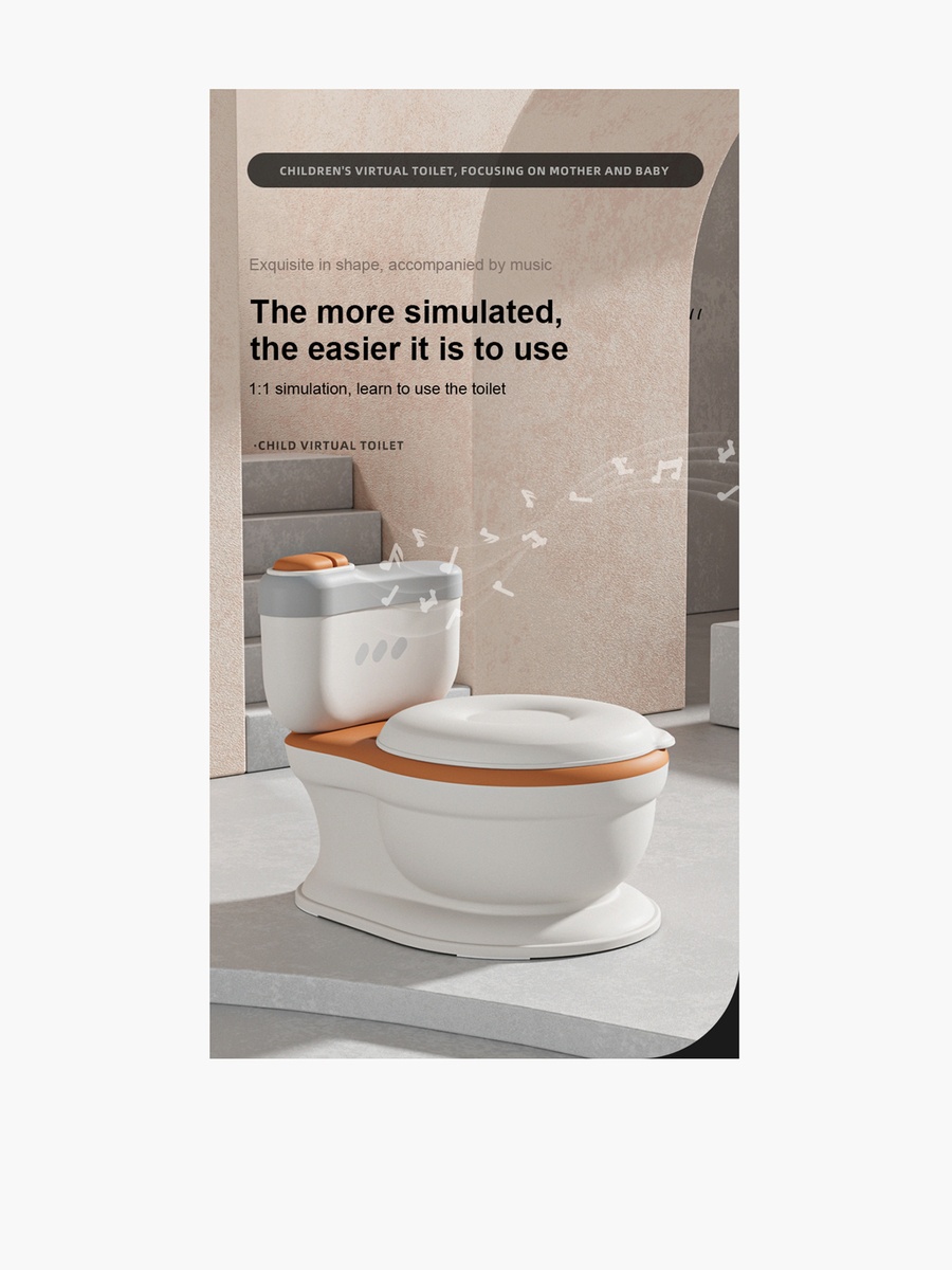 Alfie Potty Seat with Flushing Sound