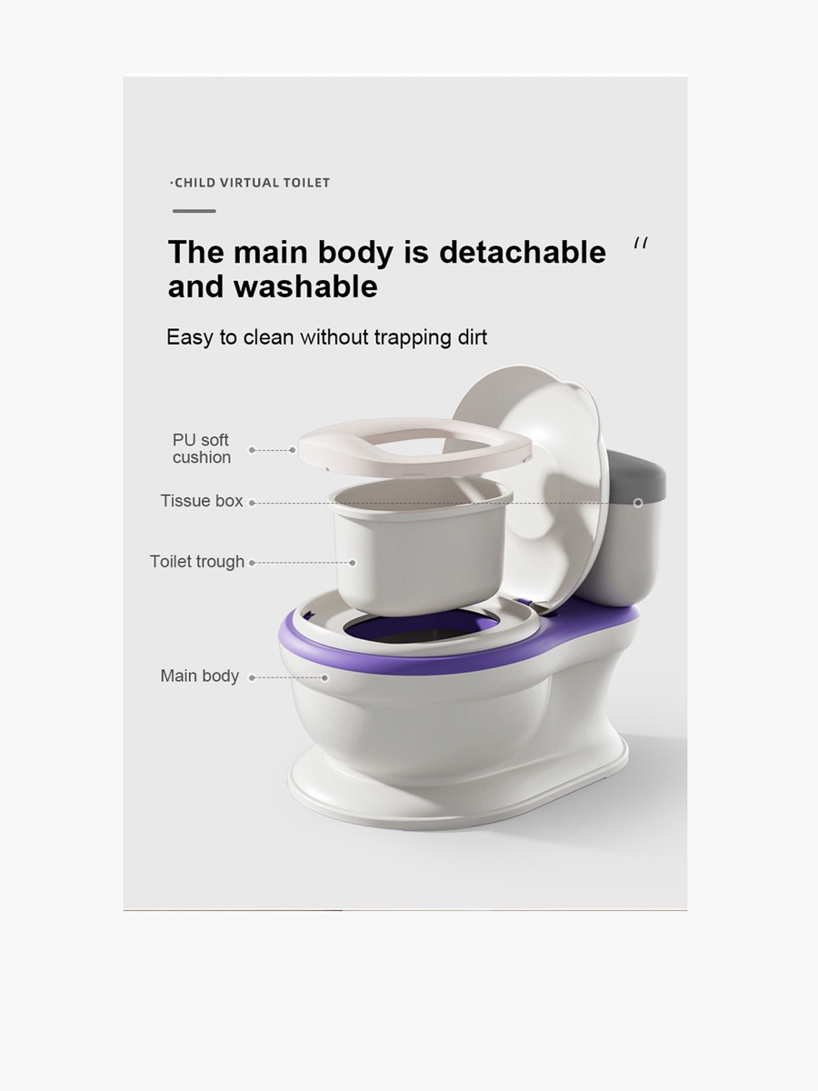 Alfie Potty Seat with Flushing Sound