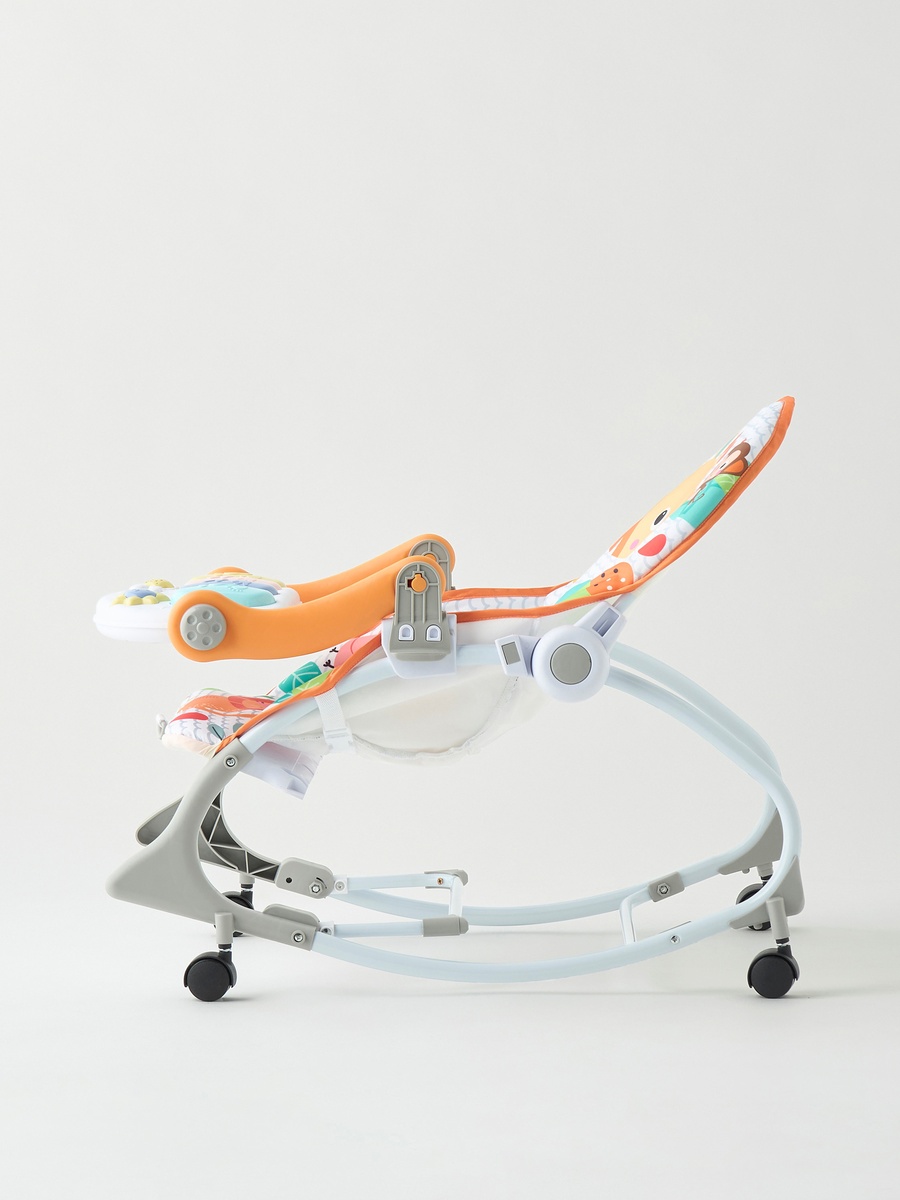 Elephant Print Musical Rocking Chair