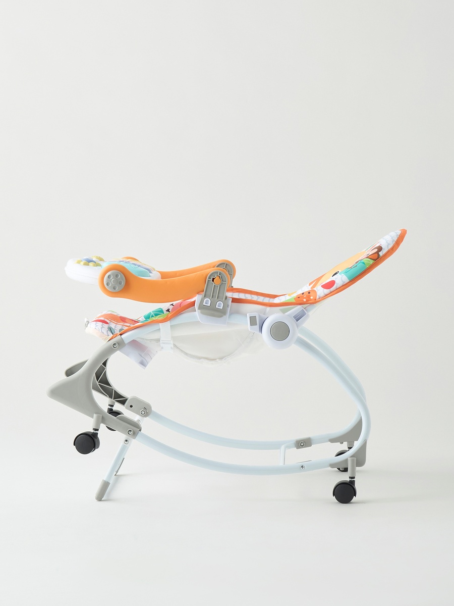 Elephant Print Musical Rocking Chair