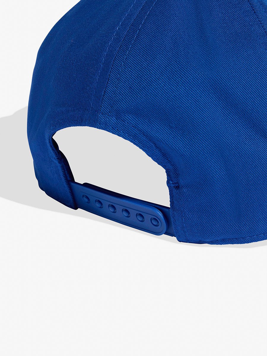 Blue Embroidered Logo Baseball Cap