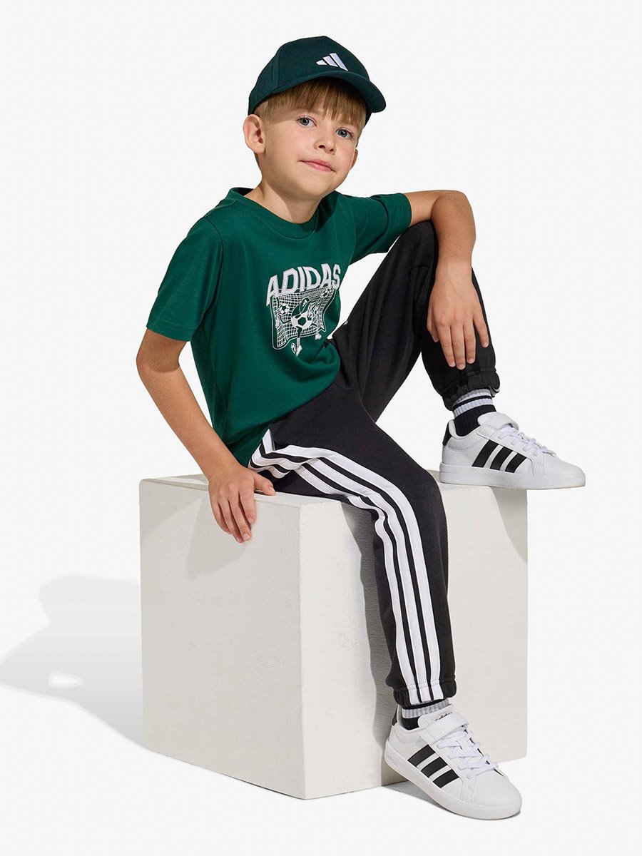 Boys Green Football Graphic T-Shirt