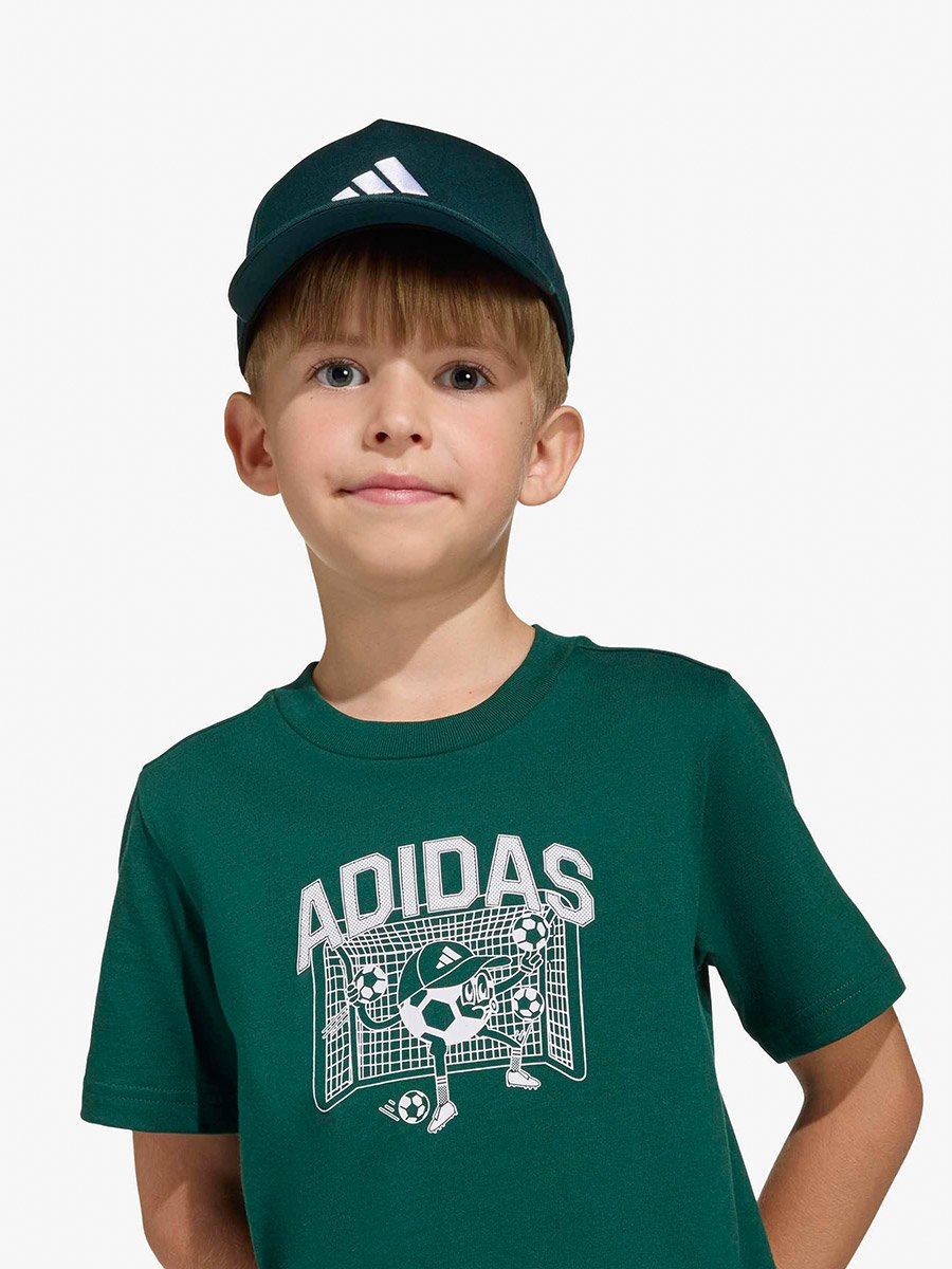 Boys Green Football Graphic T-Shirt