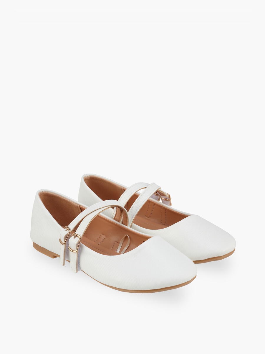 Textured Mary Jane Shoes