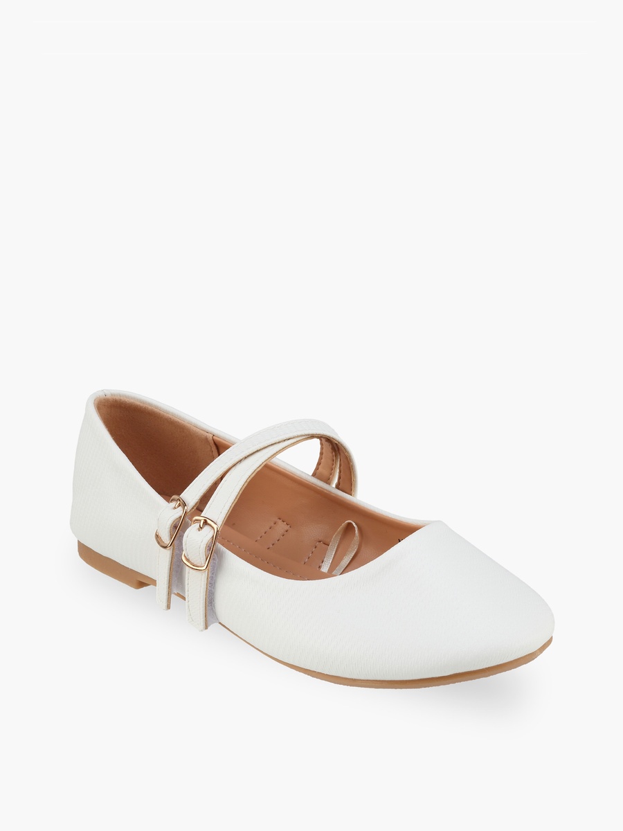 Textured Mary Jane Shoes