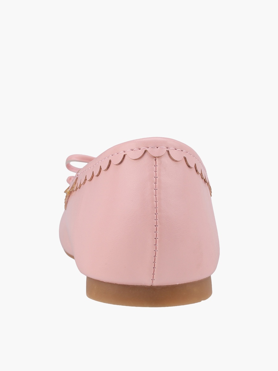 Bow Embellished Ballerina Shoes