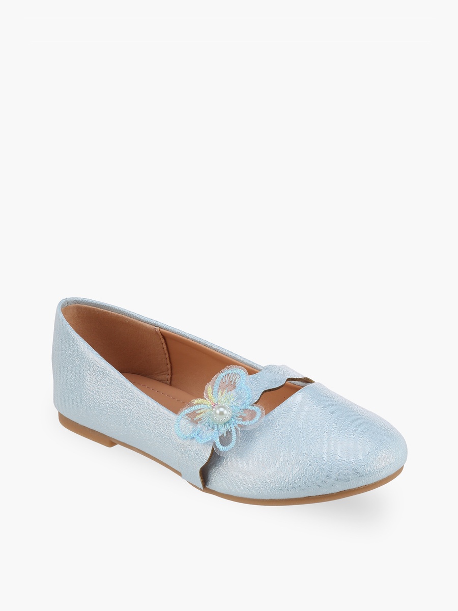 Butterfly Embellished Ballerina Shoes