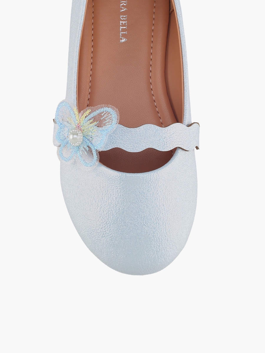 Butterfly Embellished Ballerina Shoes