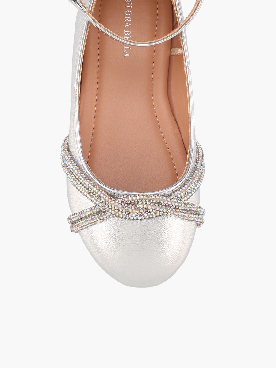 Embellished Hook and Loop Shoes