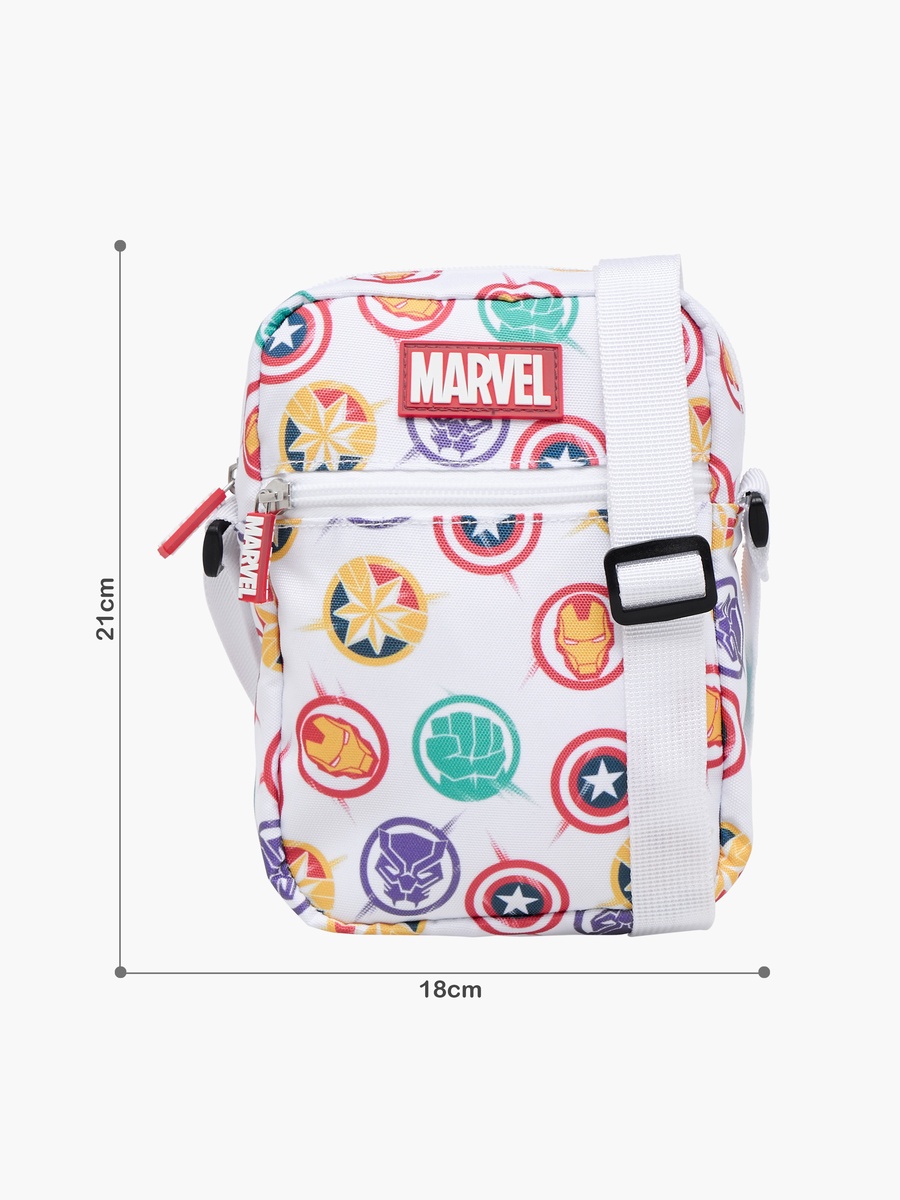 Crossbody Bag with Avengers Print
