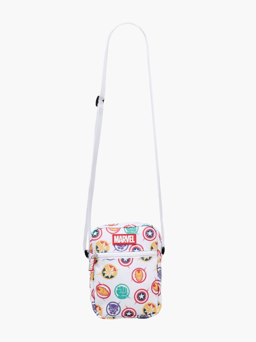 Crossbody Bag with Avengers Print