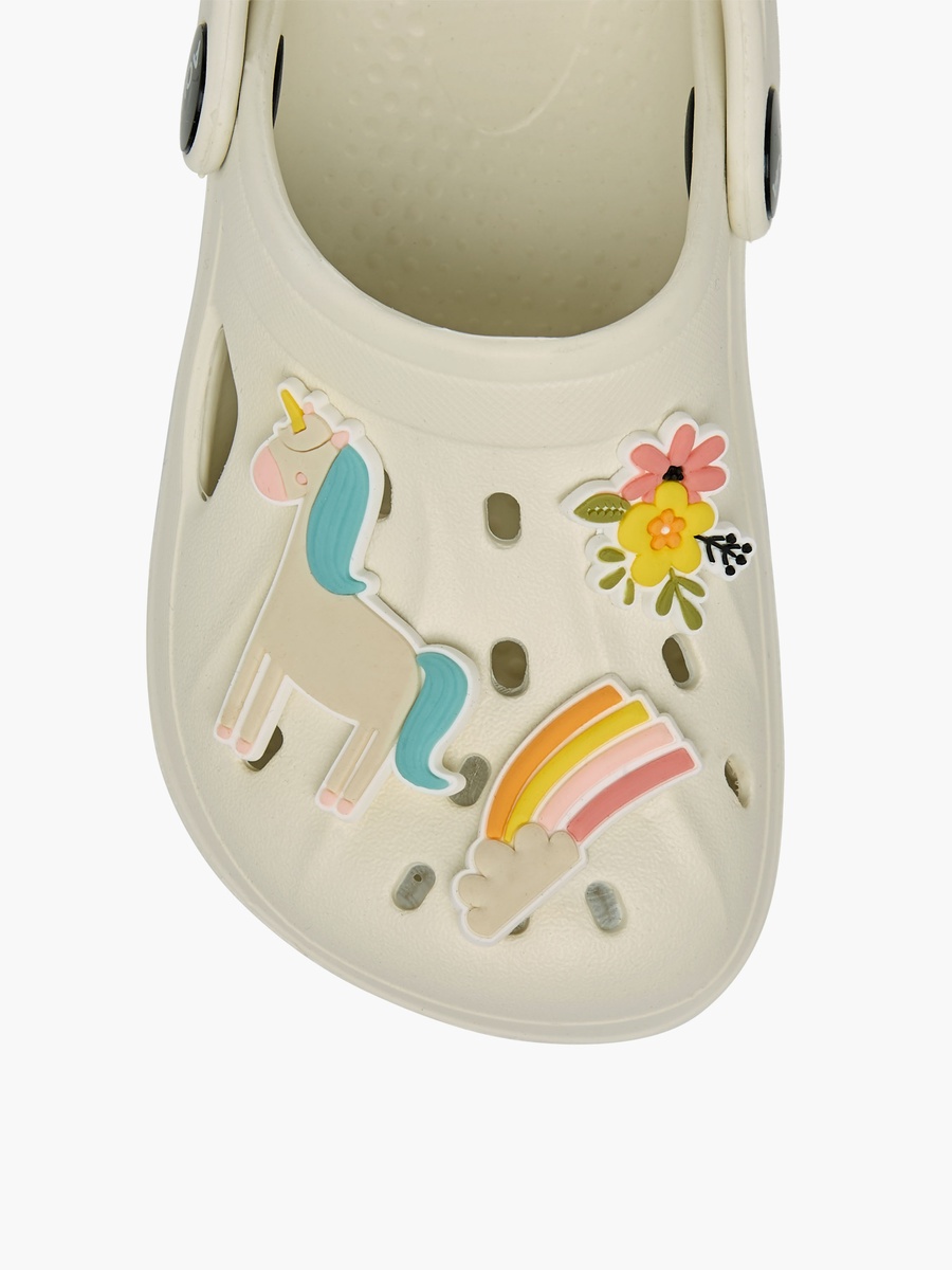 Unicorn Jibbitz Charm Clogs