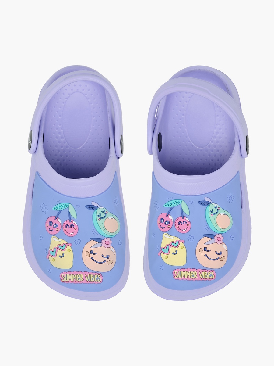 Fruits Embossed Clogs