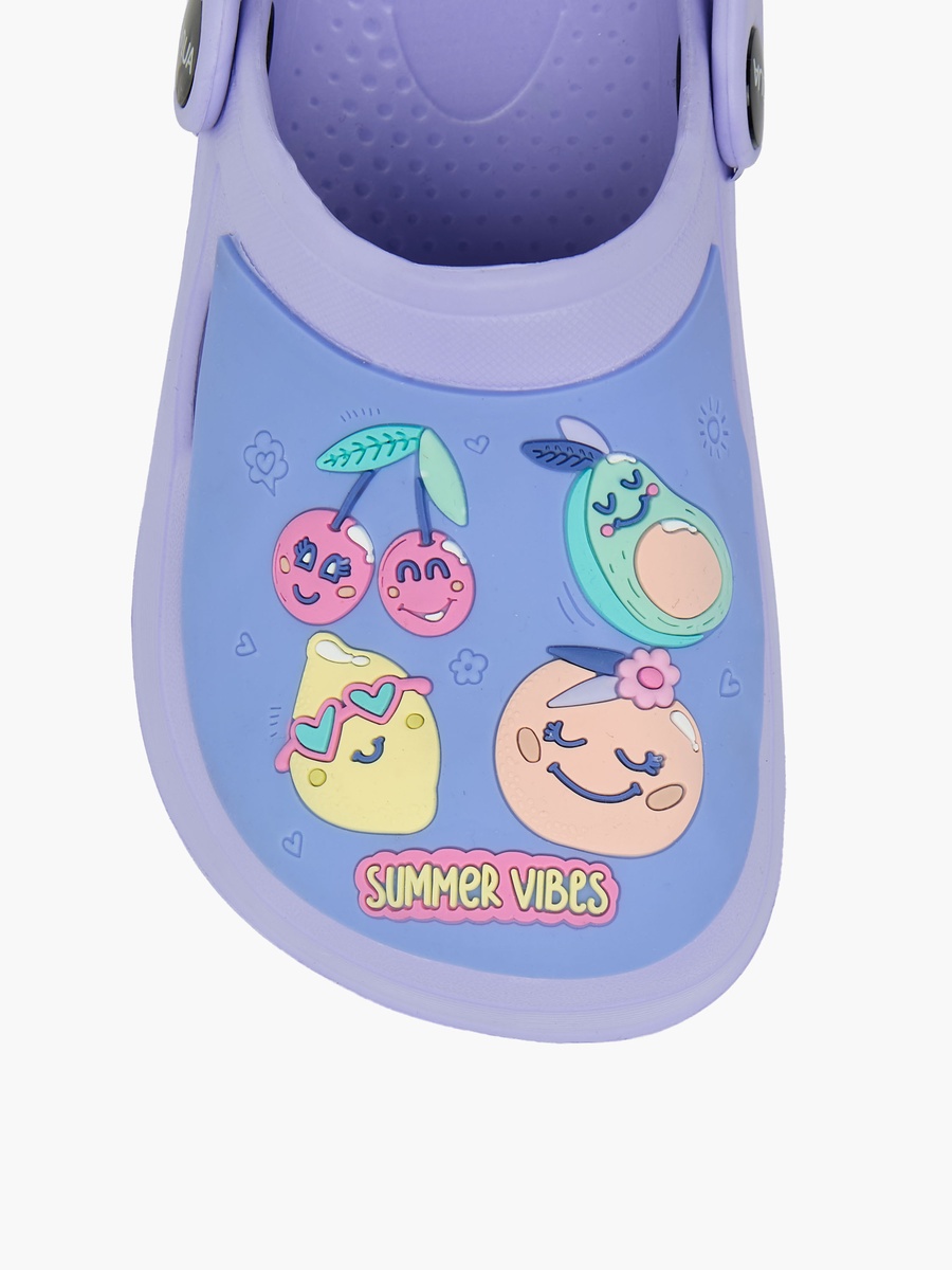 Fruits Embossed Clogs